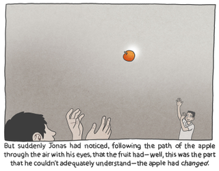 Illustration for article titled "The Giver" gets a comic book treatment